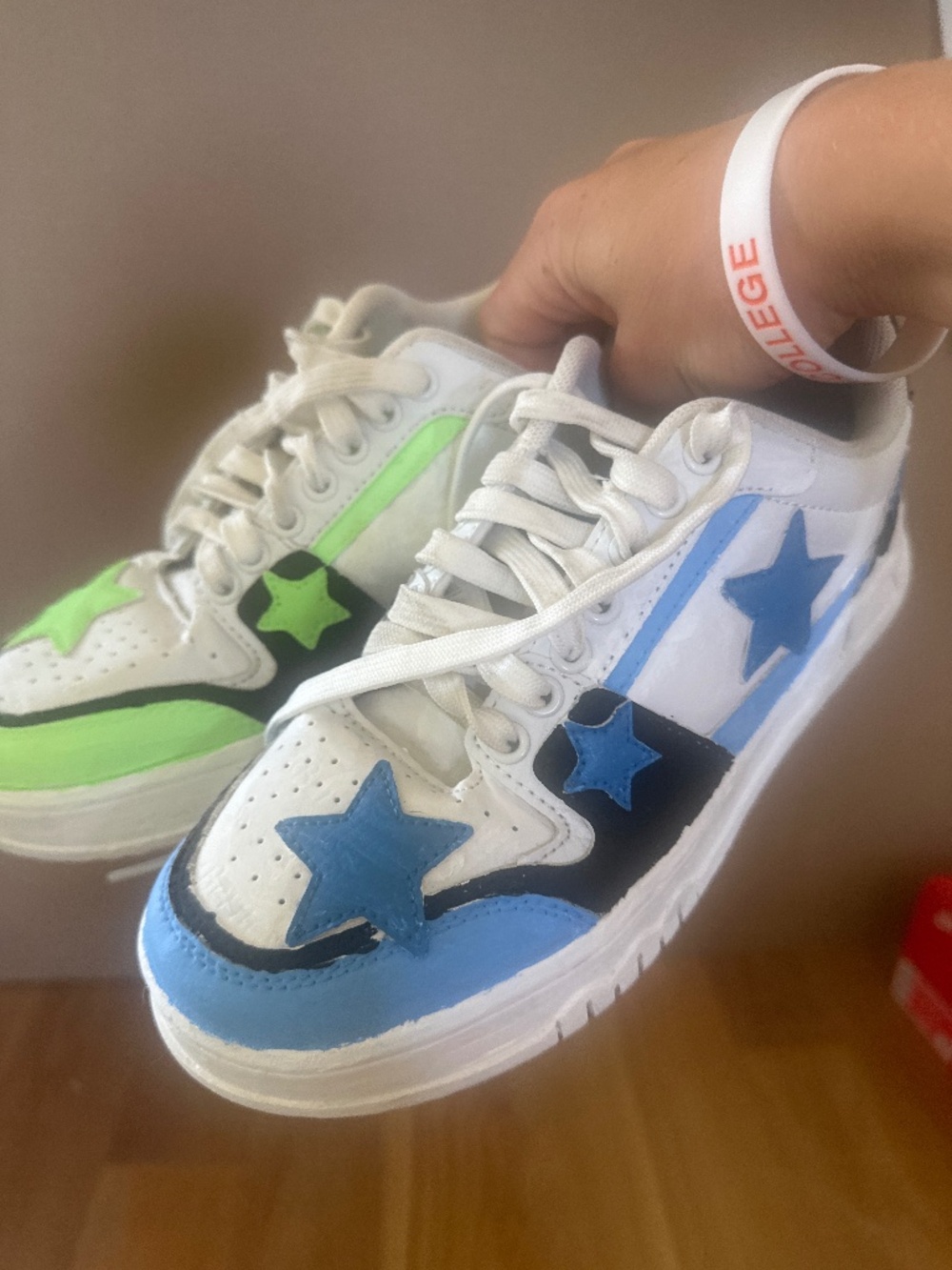 Berness CUSTOMS blue and green
